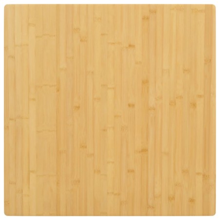 Tampo de mesa 80x80x2,5 cm bambu