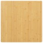 Tampo de mesa 80x80x2,5 cm bambu