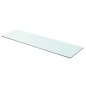 Prateleiras 2 pcs 90x25 cm vidro transparente