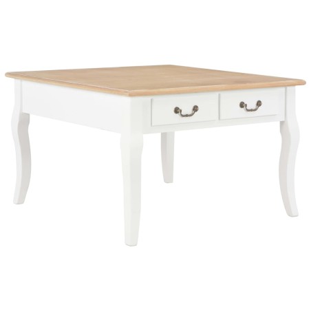 Mesa de centro 80x80x50 cm madeira branco