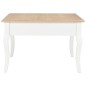 Mesa de centro 80x80x50 cm madeira branco