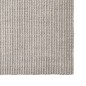 Tapete de sisal para poste arranhador 80x250 cm cor areia