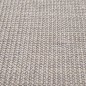 Tapete de sisal para poste arranhador 80x250 cm cor areia