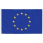 Bandeira da União Europeia e mastro 5,55 m alumínio