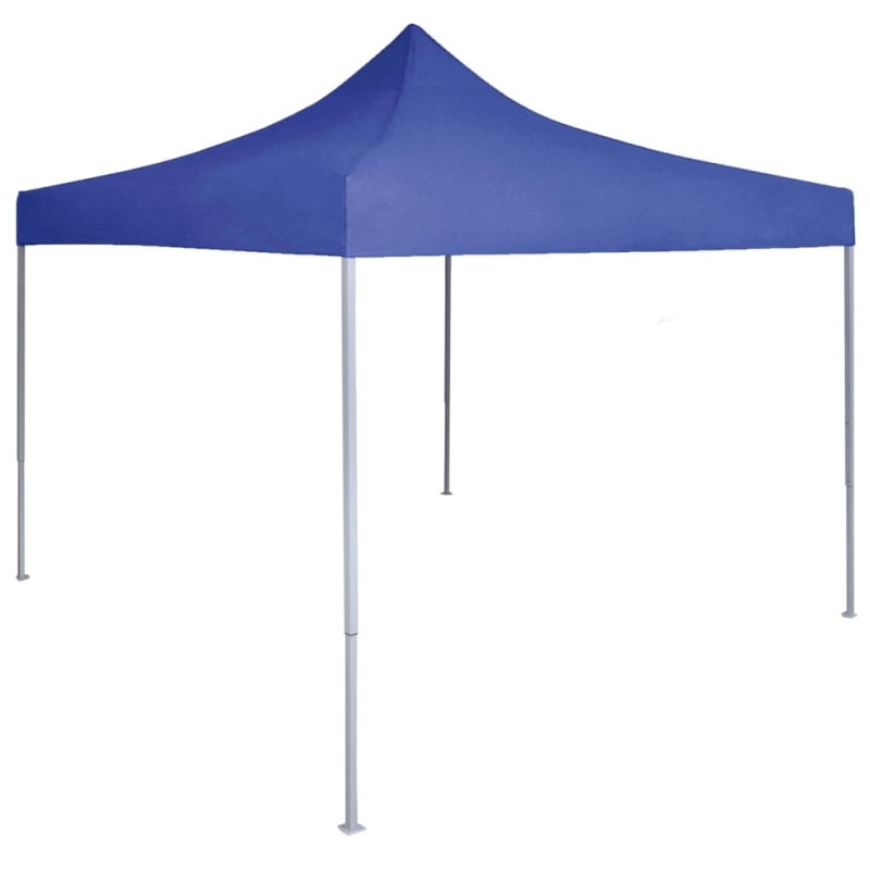 Tenda dobrável profissional para festas 2x2 m aço azul-Toldos e gazebos-Home Retail