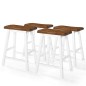 Conjunto mesa e bancos de bar 5 pcs madeira maciça