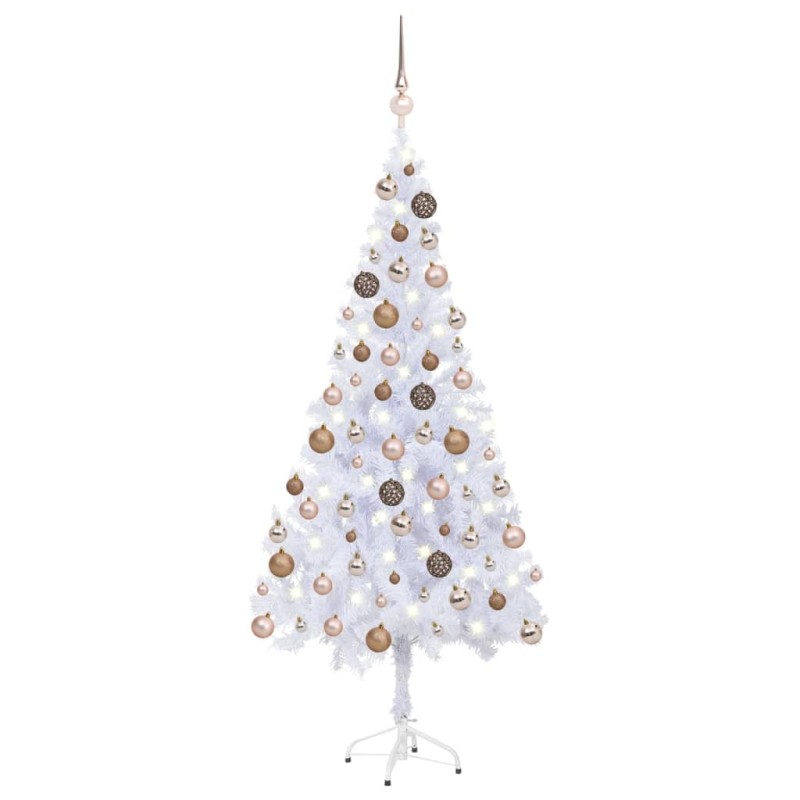 Árvore de Natal artificial pré-iluminada + bolas 620 ramos-Árvores de Natal-Home Retail