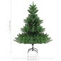 Árvore Natal artificial LEDs/bolas 120cm abeto caucasiano verde