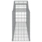 Cestos gabião arqueados 11pcs 300x50x80/100cm ferro galvanizado