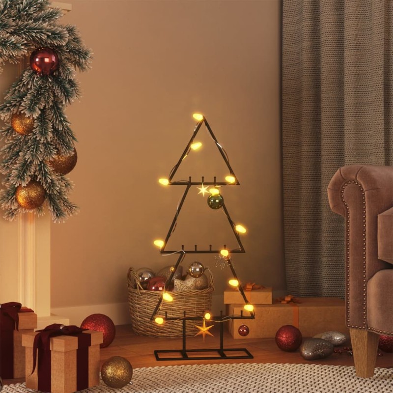 Árvore de Natal para decoração 60 cm metal preto-Árvores de Natal-Home Retail