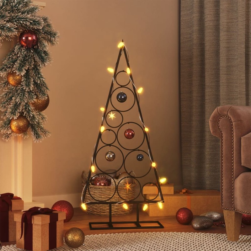 Árvore de Natal para decoração 90 cm metal preto-Árvores de Natal-Home Retail