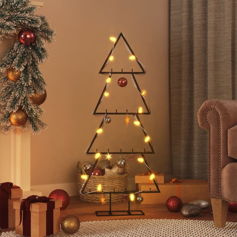 Árvore de Natal para decoração 125 cm metal preto-Árvores de Natal-Home Retail