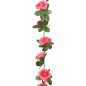 Grinaldas de flores artificiais 6 pcs 240 cm rosa avermelhado