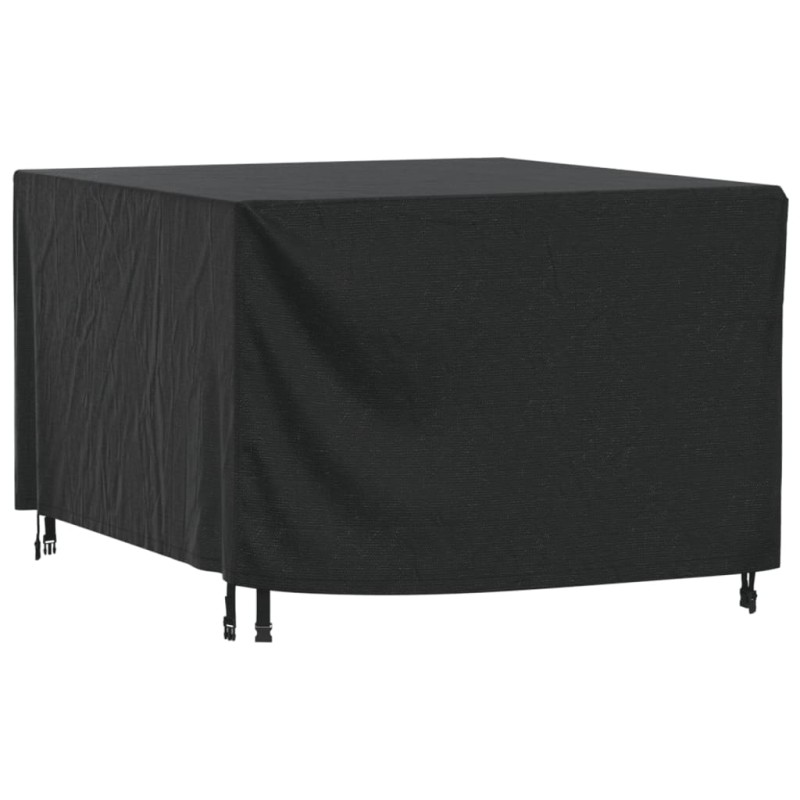 Capa p/ mobiliário jardim 135x135x90 cm impermeável 420D preto-Capas para móveis de jardim-Home Retail