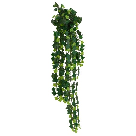 Plantas suspensas artificiais 12 pcs 339 folhas 90 cm verde