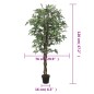 Ácer artificial 336 folhas 120 cm verde