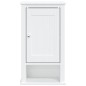 Móvel de parede p/ WC BERG 40x27x71,5 cm pinho maciço branco