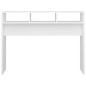 Mesa consola 105x30x80 cm derivados de madeira branco