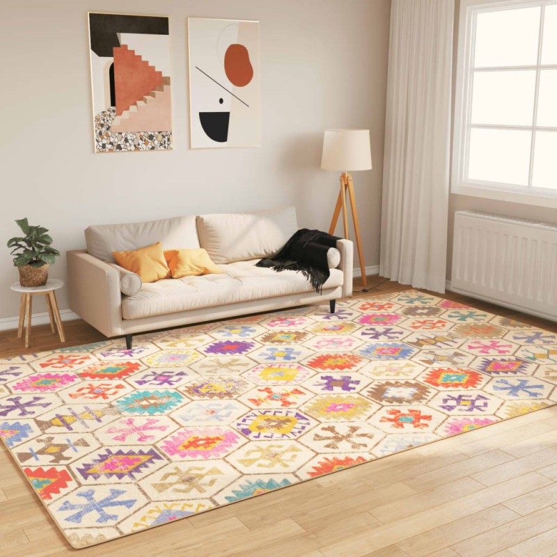 Tapete lavável antiderrapante 190x300 cm multicor-Tapetes-Home Retail