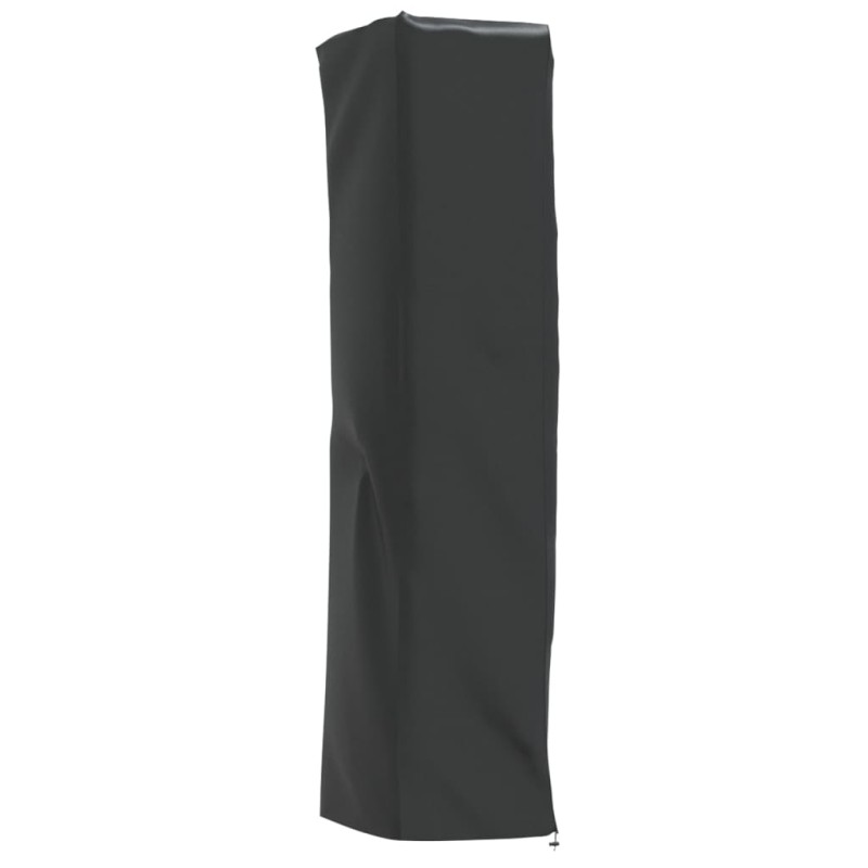 Capa p/ aquecedor forma pirâmide 58x58x228 cm oxford 420D preto-Capas para móveis de jardim-Home Retail