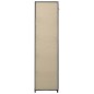 Roupeiros dobráveis 2 pcs 110x45x175 cm tecido cor creme