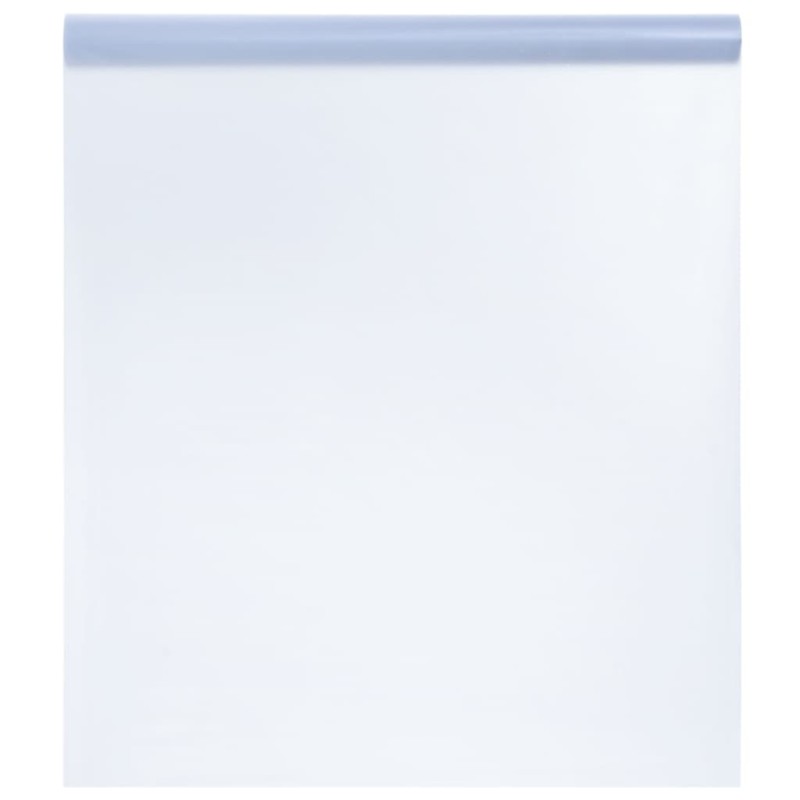 Película janela estática 45x500 cm PVC cinza transparente fosco-Películas para janelas-Home Retail