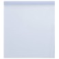 Película janela estática 90x500cm PVC branco transparente fosco