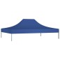 Teto para tenda de festas 4x3 m 270 g/m² azul