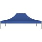 Teto para tenda de festas 4x3 m 270 g/m² azul