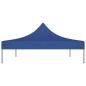 Teto para tenda de festas 4x3 m 270 g/m² azul