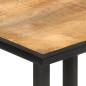 Mesa de jantar 110x55x75,5 cm madeira de mangueira maciça