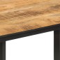 Mesa de jantar 110x55x75,5 cm madeira de mangueira maciça