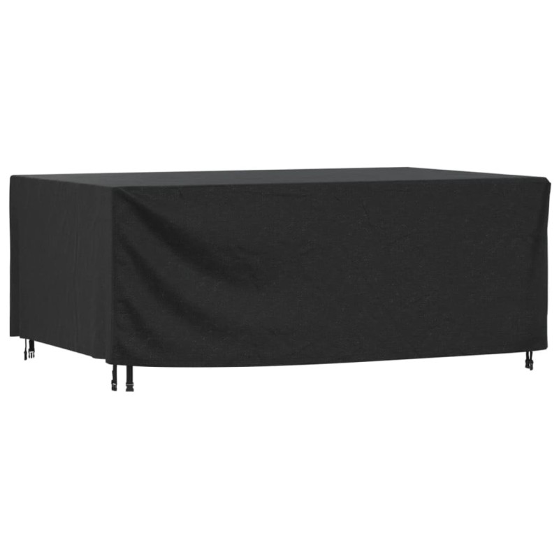 Capa p/ mobiliário jardim 240x140x90 cm impermeável 420D preto-Capas para móveis de jardim-Home Retail