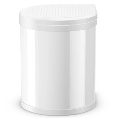 Hailo Caixote lixo armário "Compact-Box" M 15 L branco 3555-001