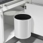 Hailo Caixote lixo armário "Compact-Box" M 15 L branco 3555-001