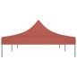 Teto para tenda de festas 6x3 m 270 g/m² terracota