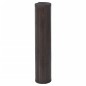 Tapete retangular 100x500 cm bambu castanho-escuro