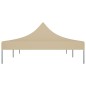 Teto para tenda de festas 6x3 m 270 g/m² bege