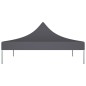 Teto para tenda de festas 2x2 m 270 g/m² antracite