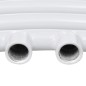 Aquecedor toalhas banheiro curvo 600 x 1160 mm conector lateral e centro