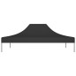 Teto para tenda de festas 4,5x3 m 270 g/m² preto