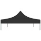 Teto para tenda de festas 4,5x3 m 270 g/m² preto