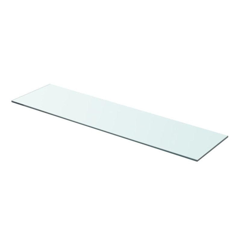 Prateleira de vidro 80x20 cm transparente-Prateleiras-Home Retail