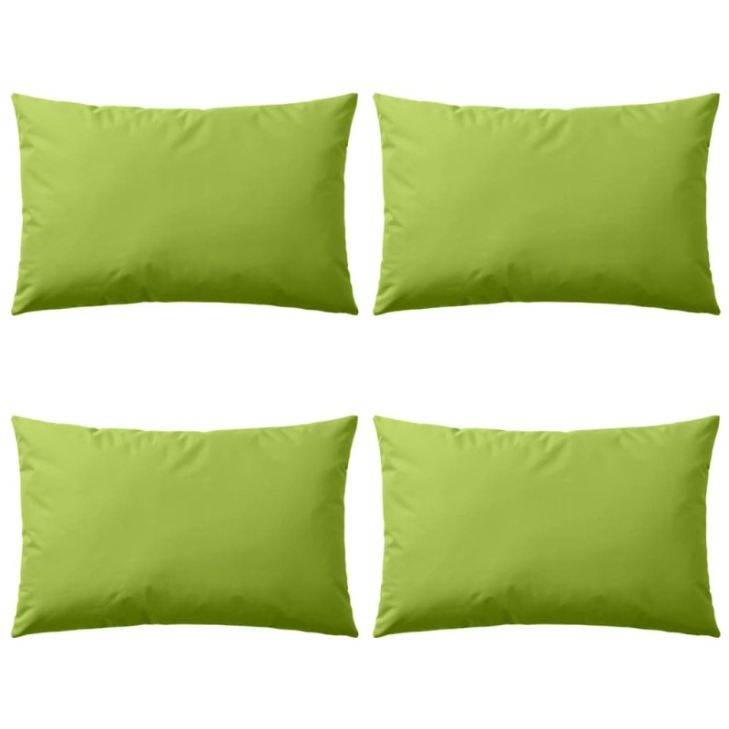 Almofadas para exterior 4 pcs 60x40 cm verde maçã-Almofadas-Home Retail