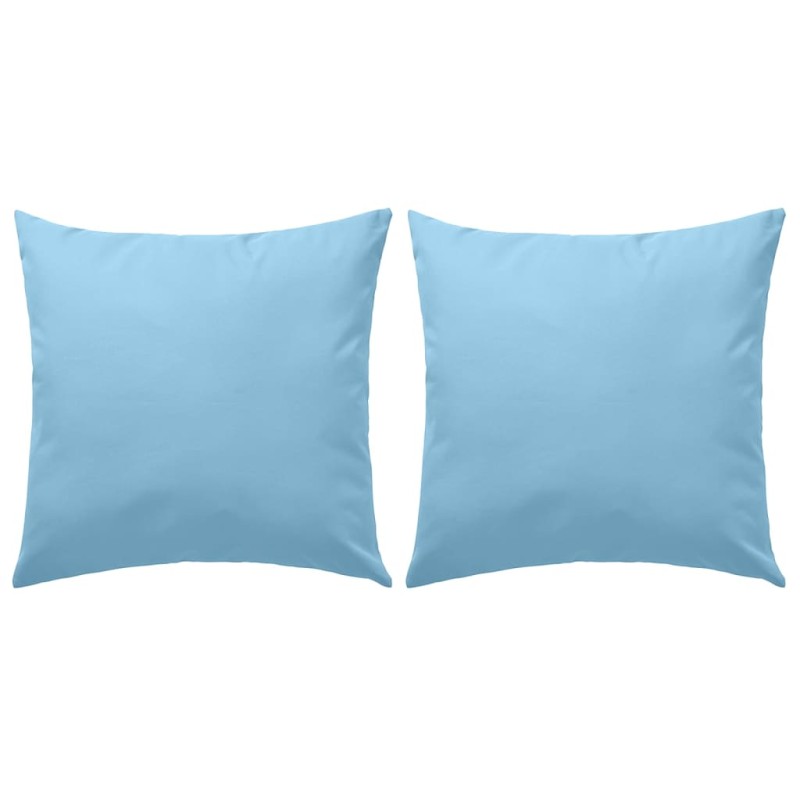 Almofadas para exterior 2 pcs 45x45 cm azul claro-Almofadas-Home Retail