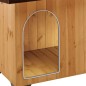 Ferplast Casota para cães Baita 80 102x70x65,5 cm castanho 87015000