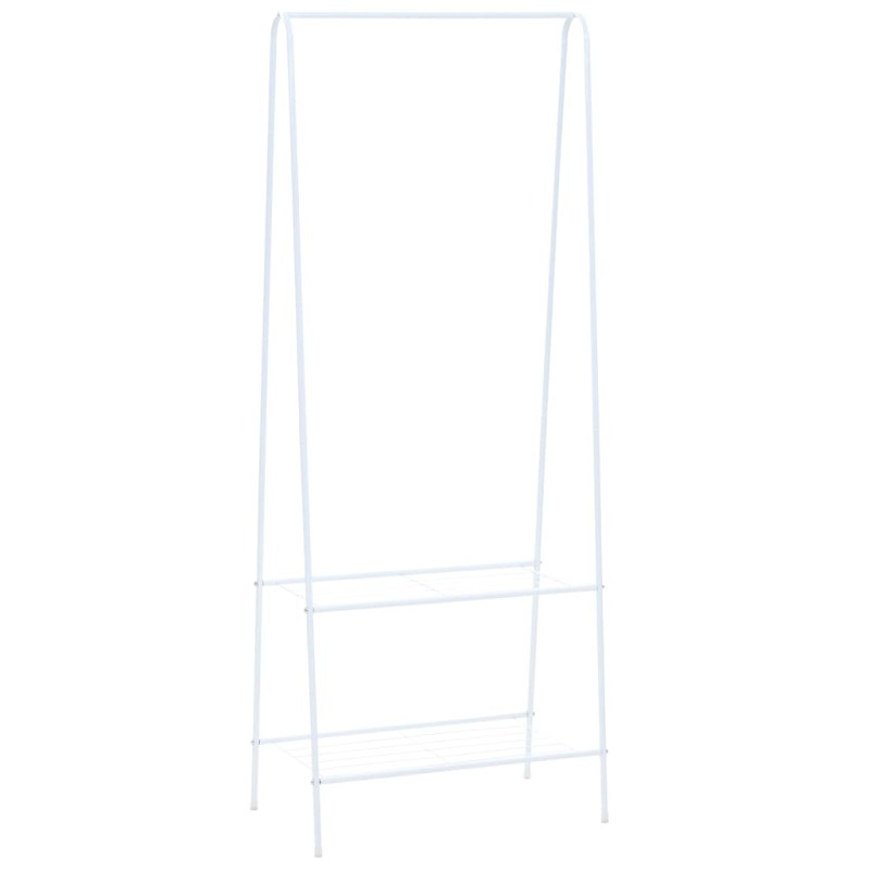 Suporte para roupas 59x35x150 cm branco-Cabides para vestidos-Home Retail