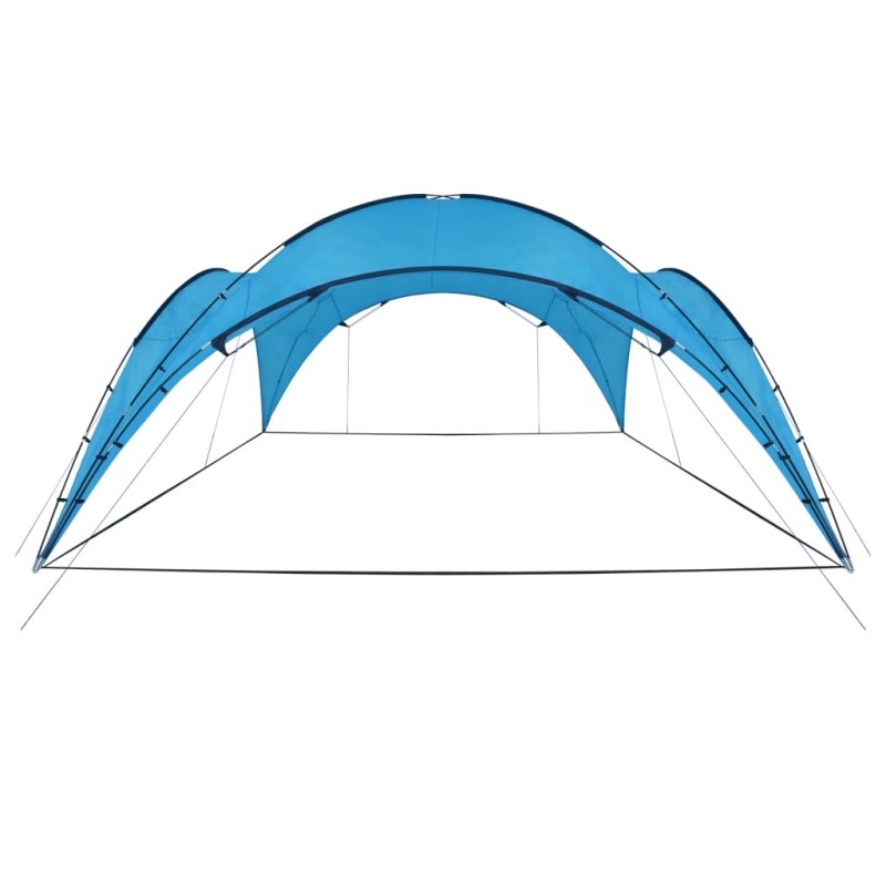 Tenda para festas arqueada 450x450x265 cm azul claro-Toldos e gazebos-Home Retail