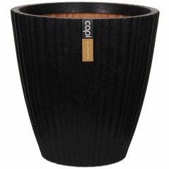 Capi Vaso afunilado Urban Tube 40x40 cm preto KBLT801