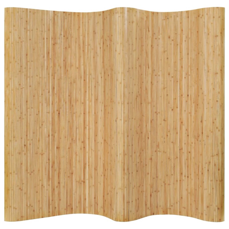 Biombo/divisória de sala 250x165 cm bambu natural-Biombos-Home Retail